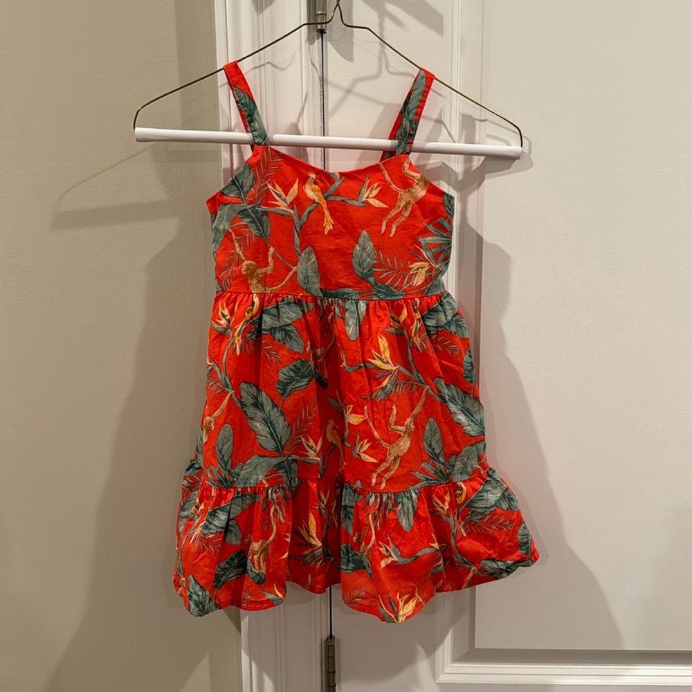 Janie and Jack Tropical Print Dress